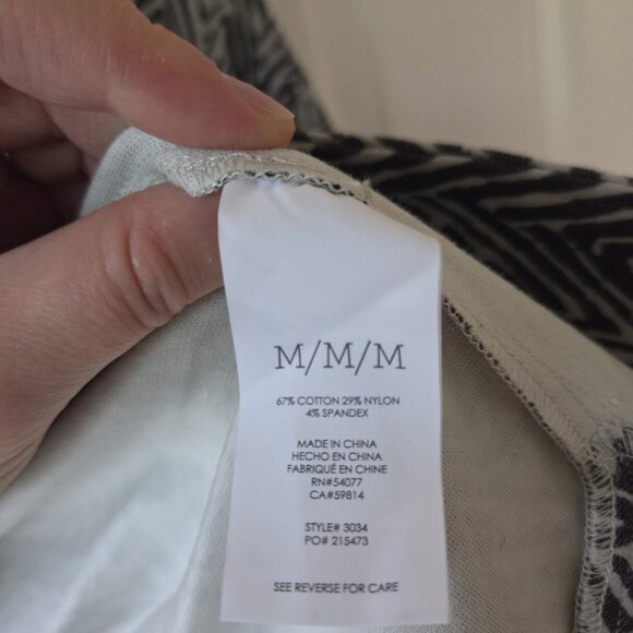 Cabi Jacket M Zig Zag Ponte Knit Jacket NWOT - Picture 6 of 8